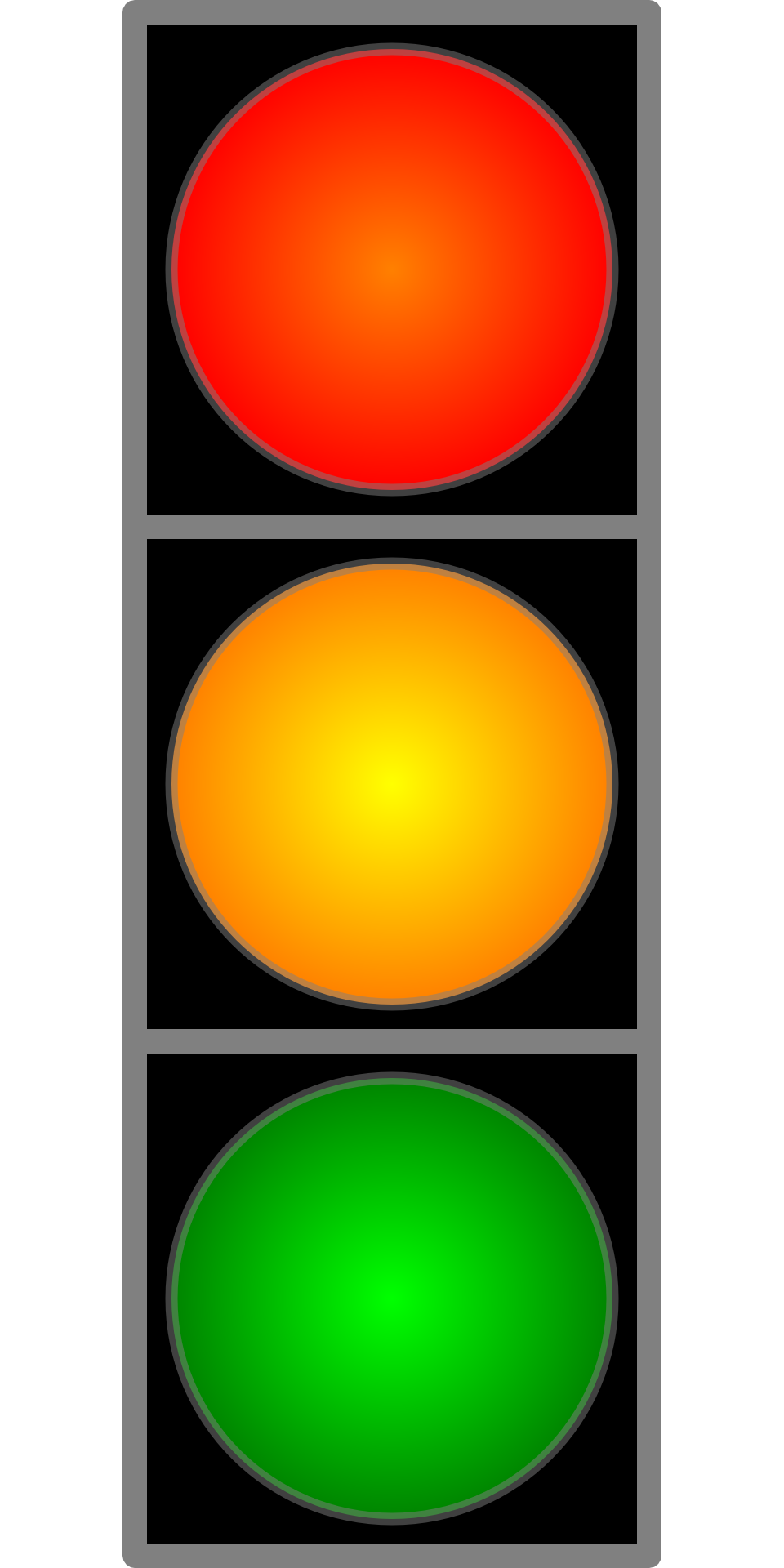 960x1920 Traffic Light Drawing Free Image