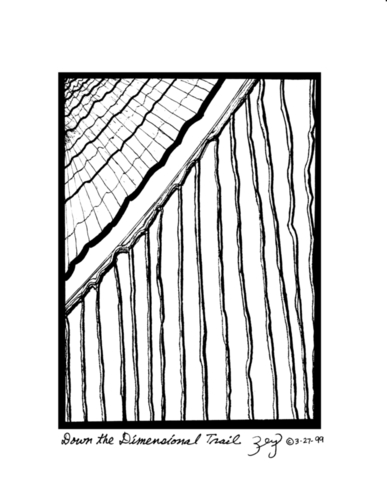 387x500 Down The Dimensional Trail