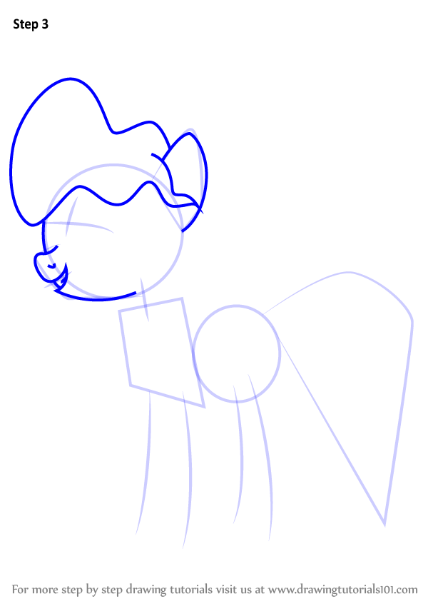 600x846 Learn How To Draw Vapor Trail From My Little Pony