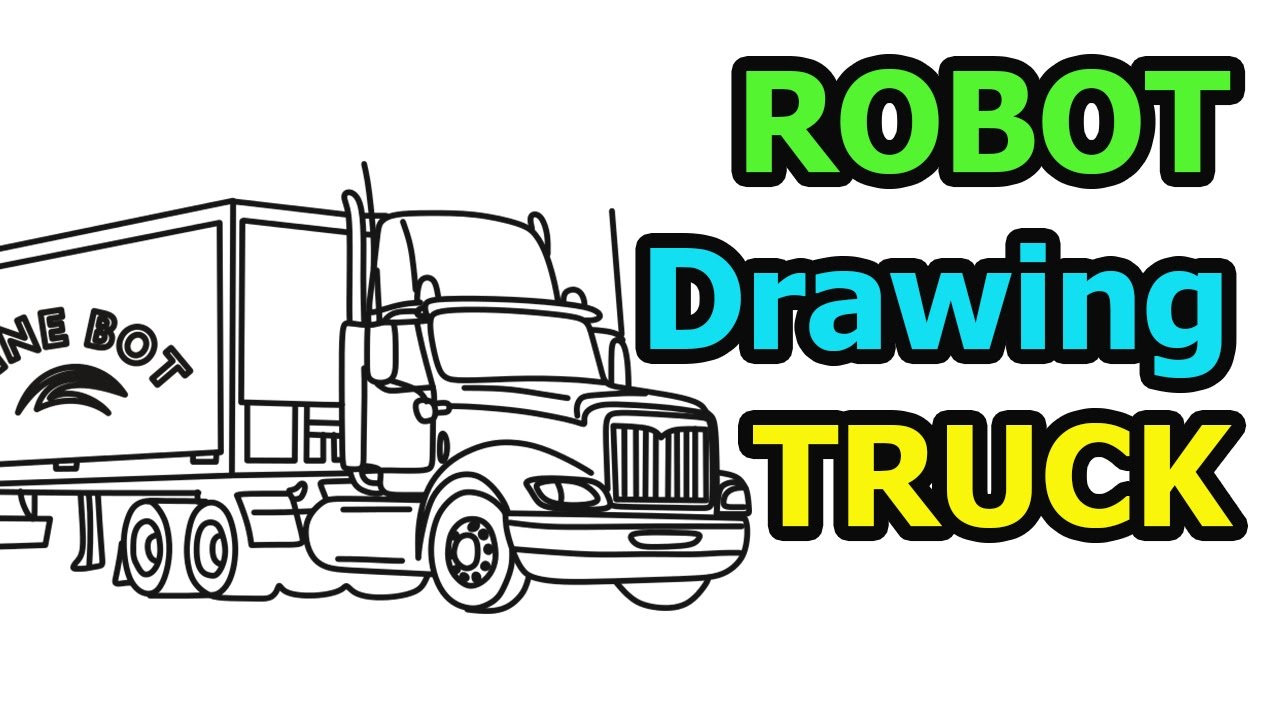 1280x720 How To Draw A Truck Quick Easy
