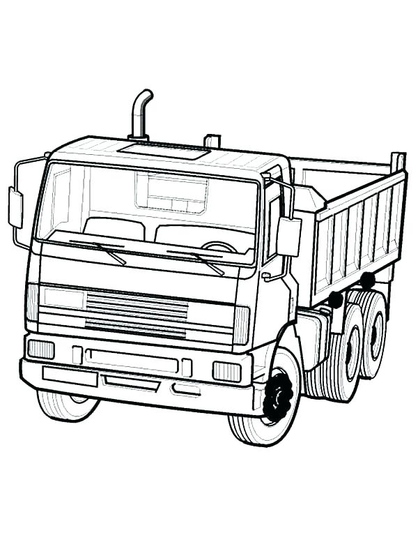 600x777 Semi Coloring Pages