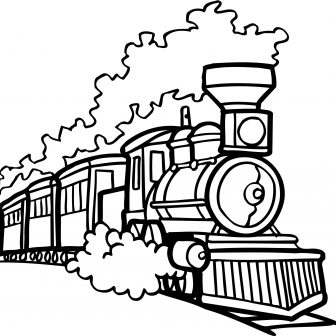 336x336 Easy Way Of Drawing Train Cartoon Bullet Indian Subway Journey I