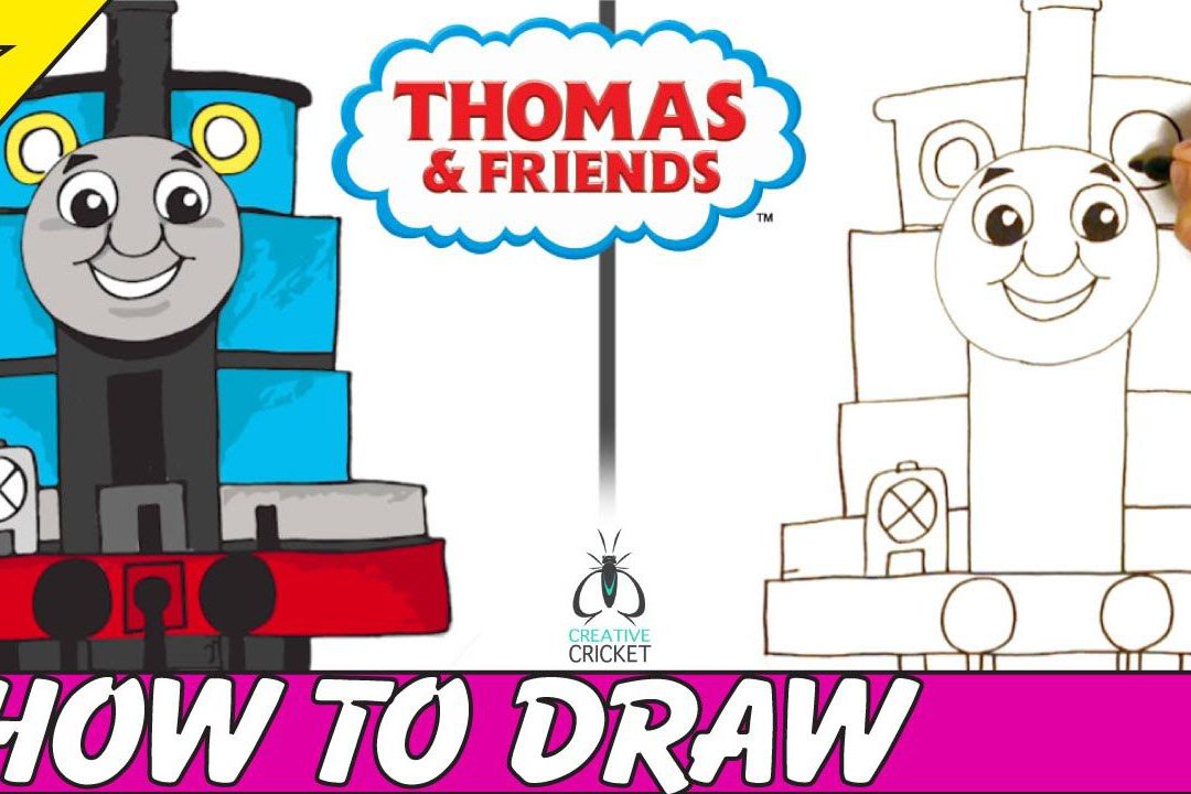 1080x720 Draw Thomas The Tanke Unbelievable How To Step