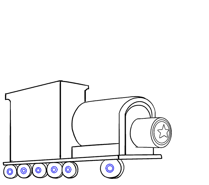 678x600 How To Draw A Train In A Few Easy Steps Easy Drawing Guides