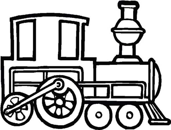 600x457 Steam Train Drawing Easy