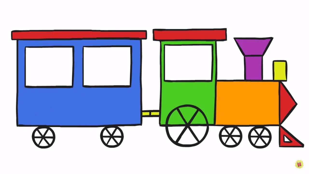 1280x720 How To Draw A Train