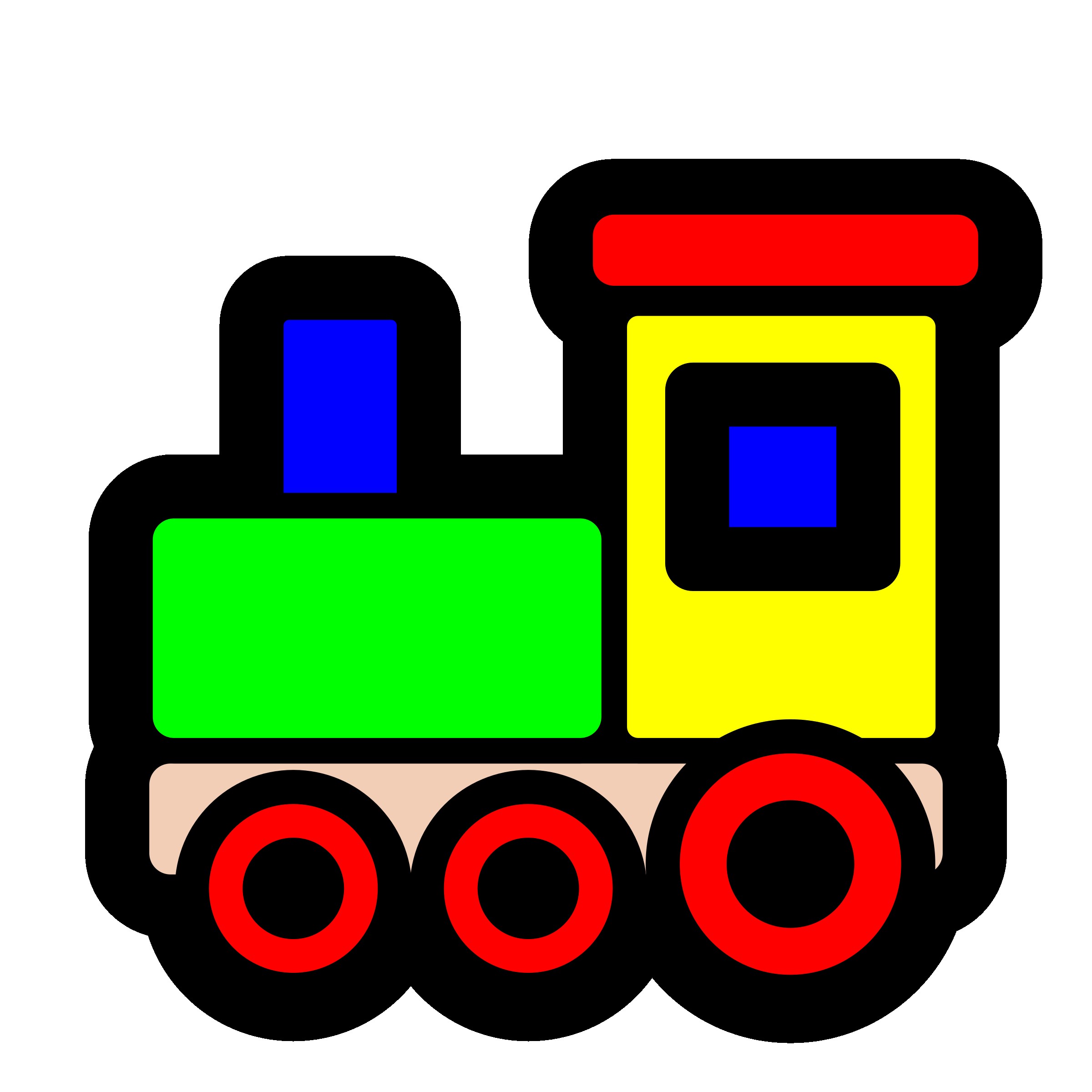 2400x2400 Toy Train Drawing Cartoon