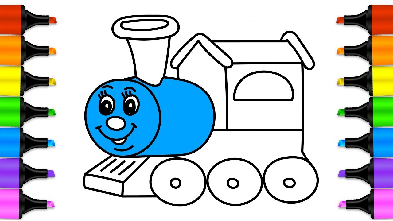 1280x720 Train Cartoon Drawing Best Cars Modified Dur A Flex