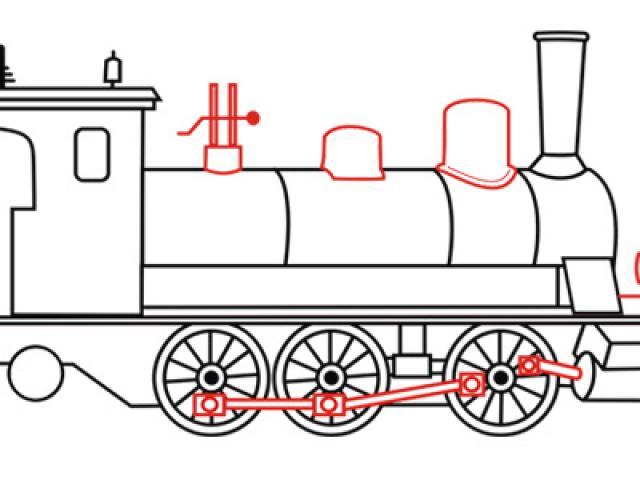 640x480 Train Drawing