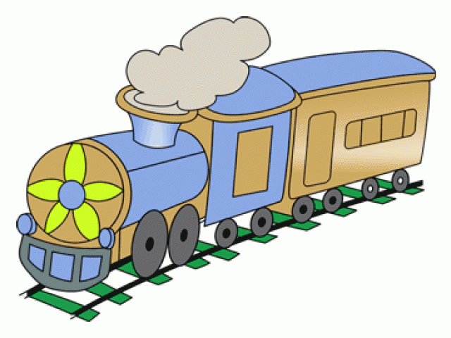 640x480 Train Drawing For Kids