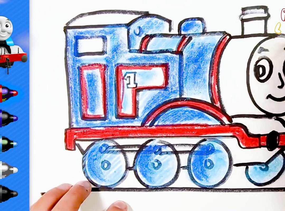 1080x800 Draw Thomas The Tanke Unbelievable How To Step