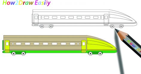 471x250 Subway Train Easy Drawing Steps To A Toy Track Way Of I Fertility