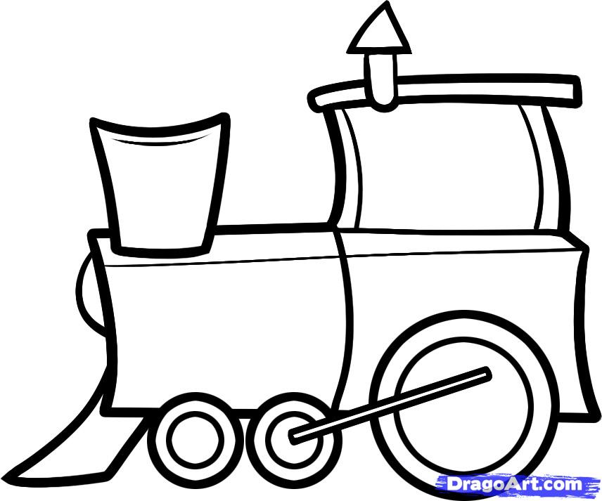 856x713 Step How To Draw A Train For Kids