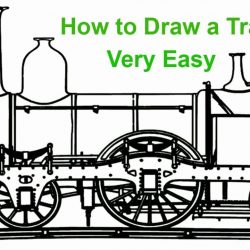 250x250 Easy Train Journey Drawing Of A Steps To Track Subway Cartoon I