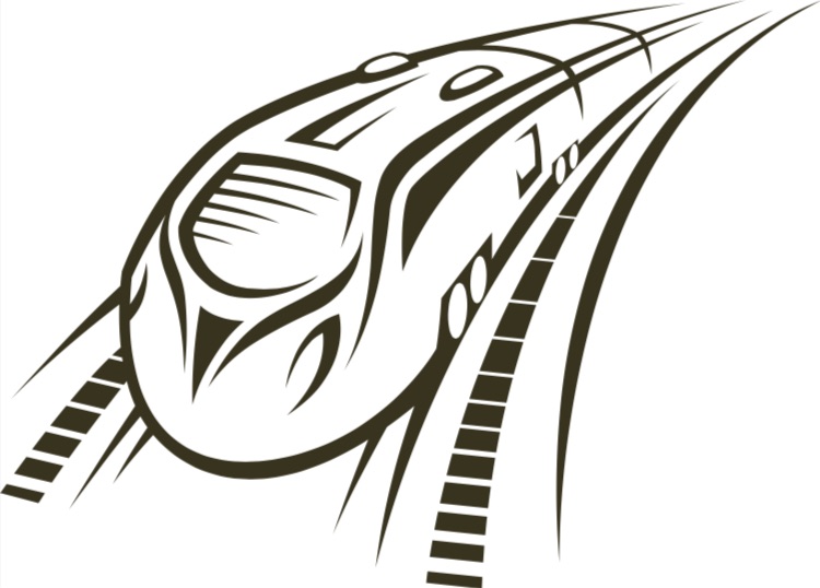 Train Tracks Drawing | Free download on ClipArtMag