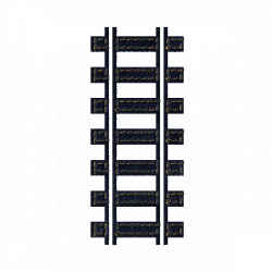 250x250 Train Drawing Track, Picture