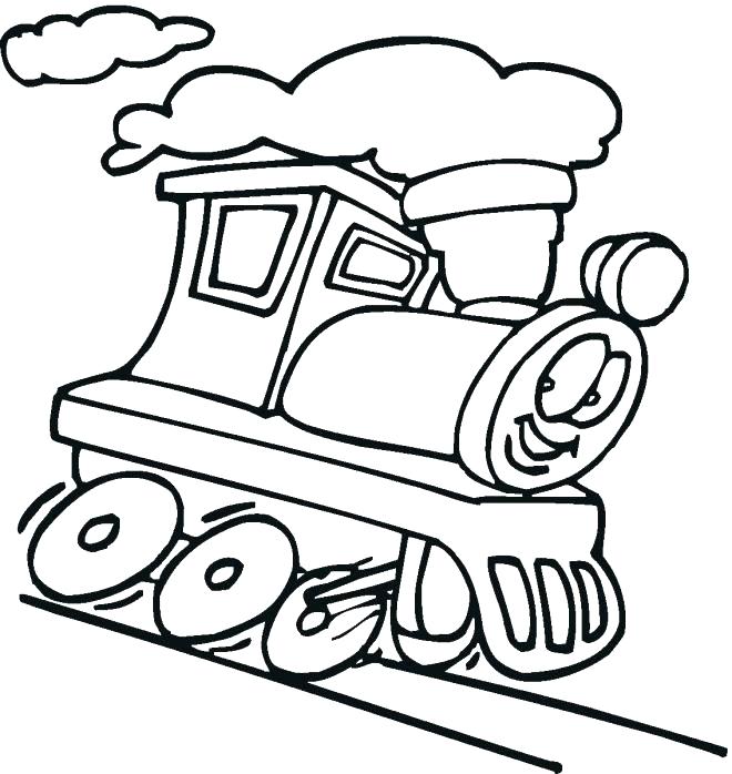 660x698 Trains Coloring Pages