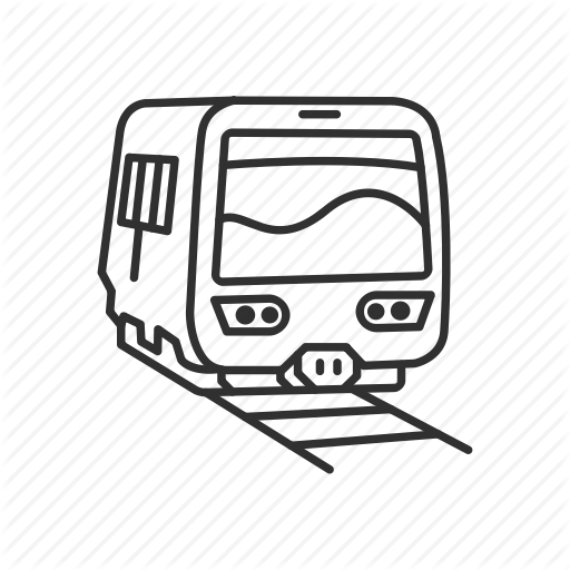 512x512 emoji, railway, train, tram, tramway, transportation, travel icon