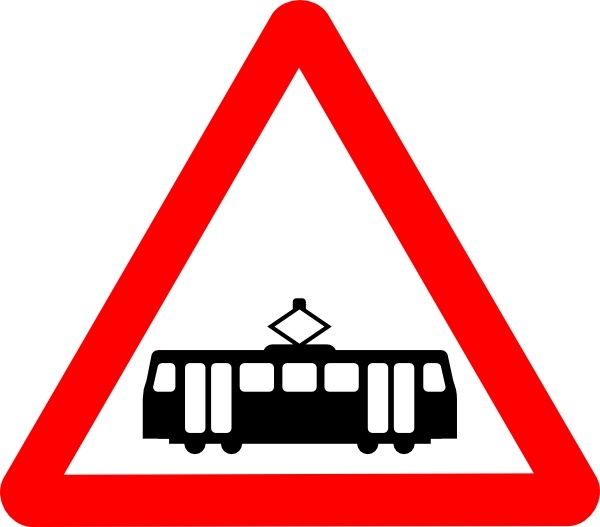 600x527 road signs tram clip art free vector in open office drawing