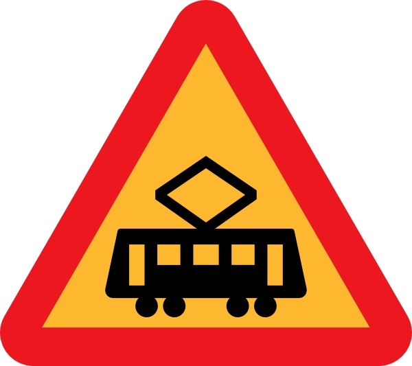 600x533 tram roadsign clip art free vector in open office drawing