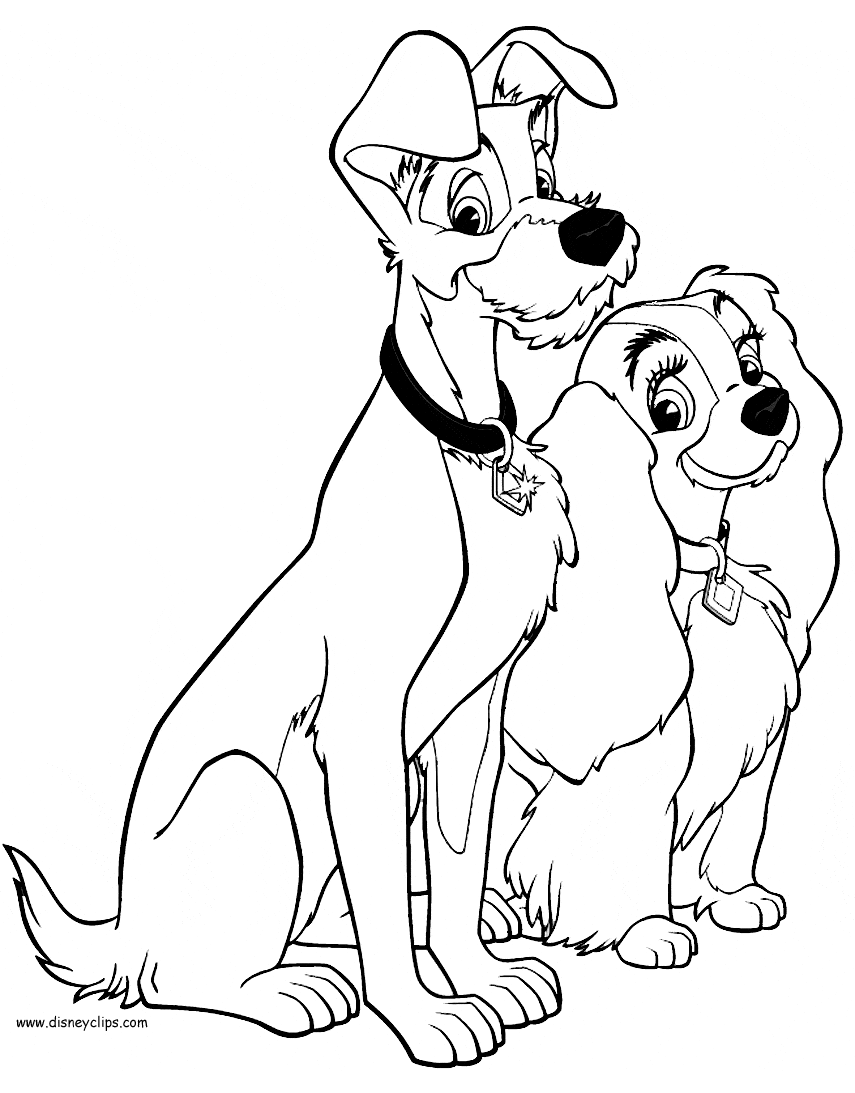 855x1093 Angel Drawing Lady And The Tramp For Free Download