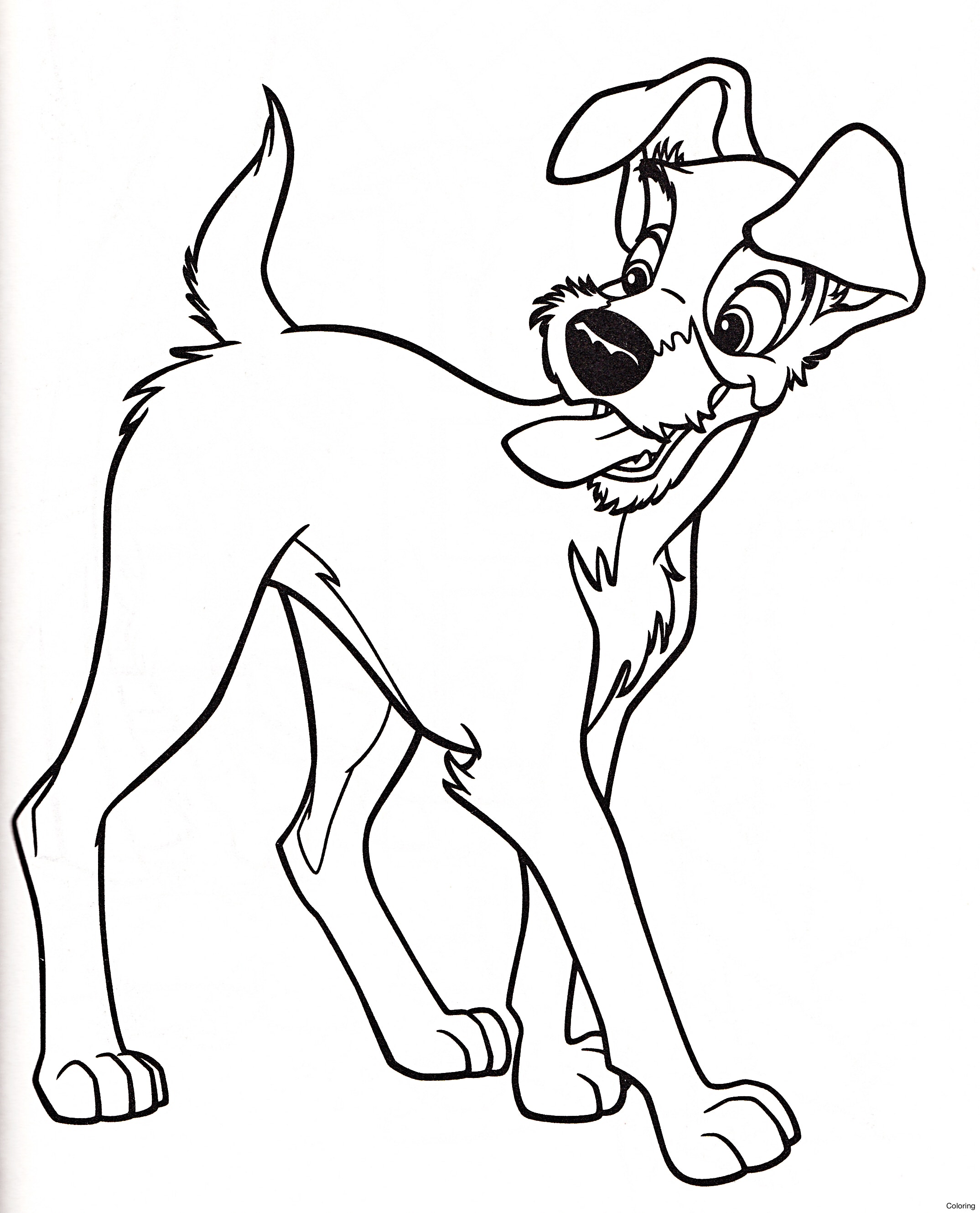 2149x2659 Lady And The Tramp Coloring Pages Collections Free Coloring