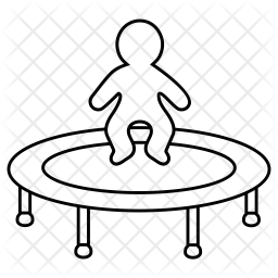 256x256 Trampoline Jump Jumping Icons