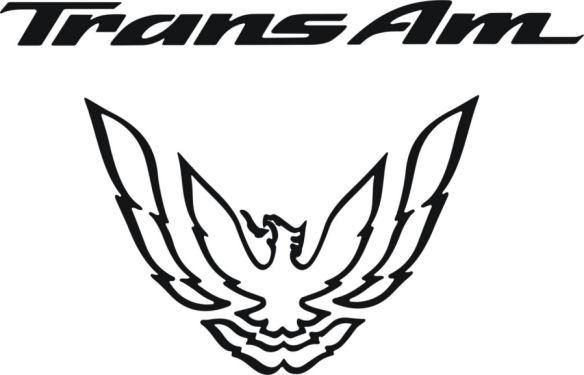 584x375 Rear Tail Light Graphic Decal Fits Pontiac Trans Am