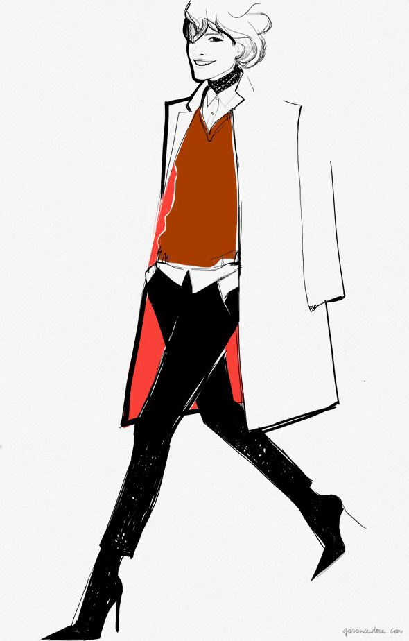 590x924 Model Life Garance Garance's Diary Fashion