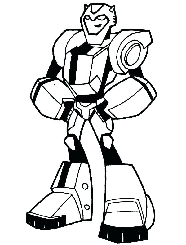 600x790 Outline Transformers Coloring