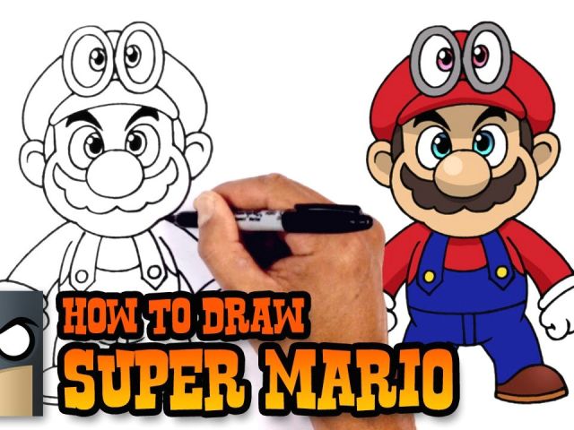 640x480 Drawing Cartoons Transformers How To Draw Super Mario Super