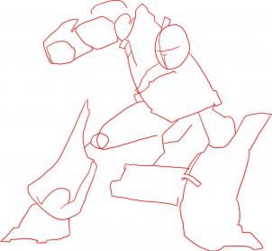 302x278 How To Draw Optimus Prime From Transformers Step Drawing