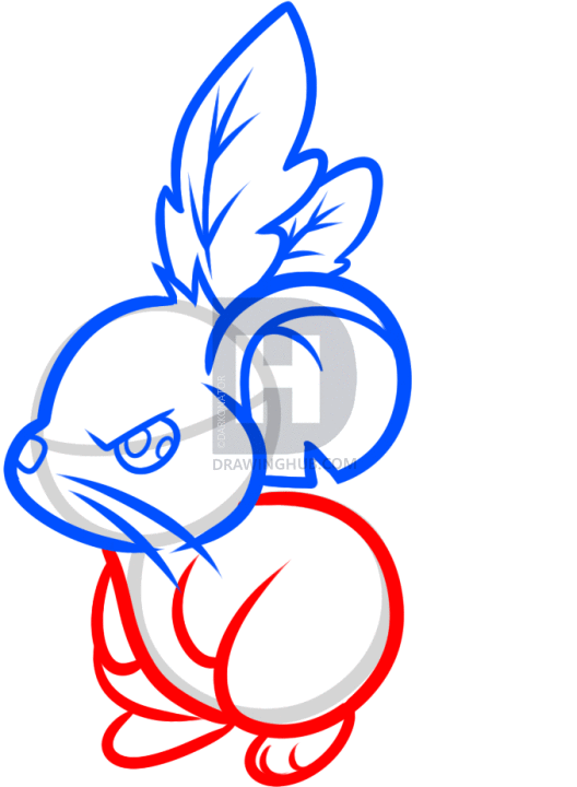 528x720 How To Draw Shaman From Transformice, Step