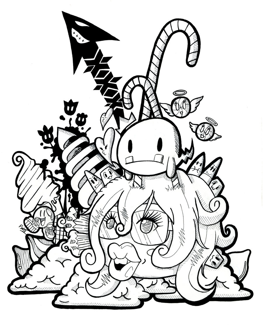 900x1117 Transformice Drawing