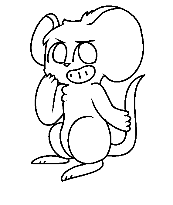 570x676 Transformice Lineart Drawings For Free Download