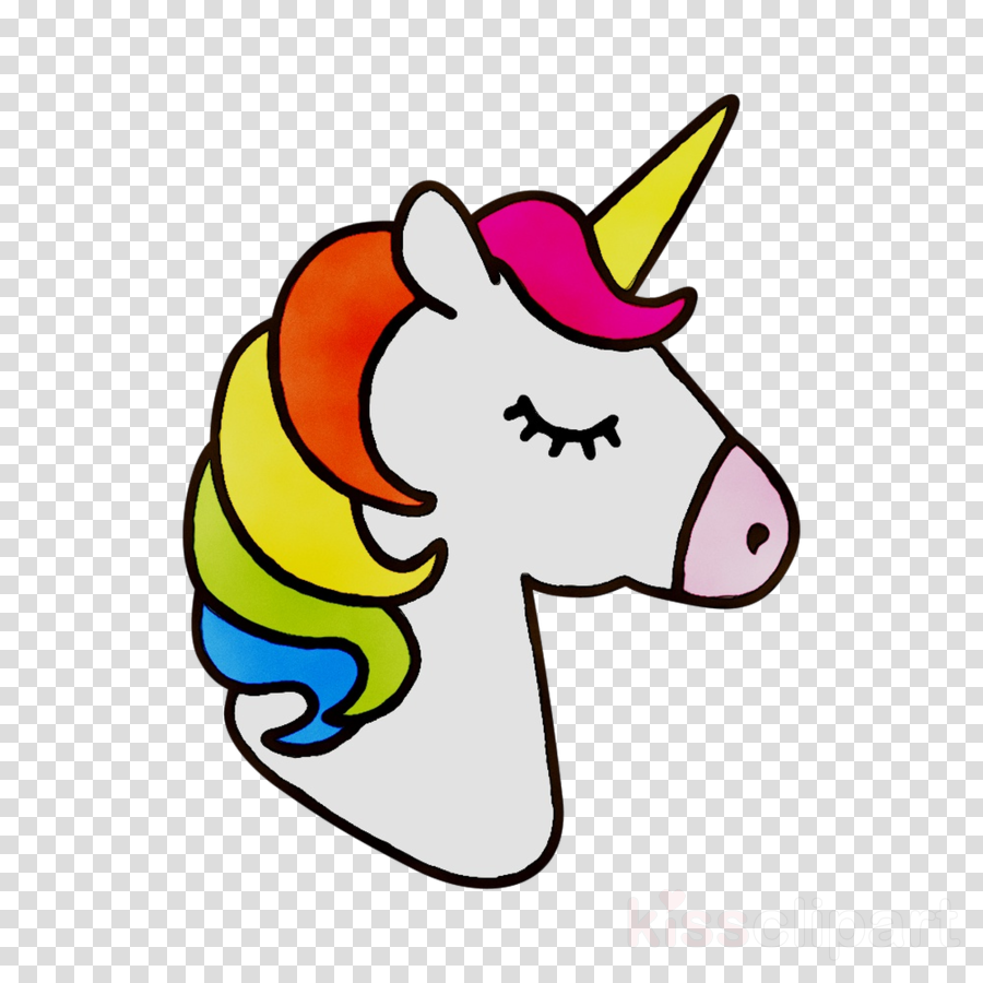 900x900 Drawing, Illustration, Unicorn, Transparent Png Image Clipart