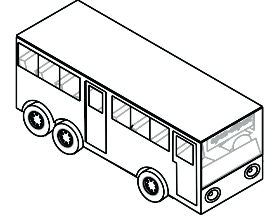900x700 Drawing Of A Bus Buses Drawing Business Plan