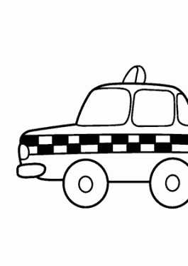 265x375 Transportation Coloring Pages