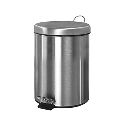 425x425 Aljtkm Stainless Steel Trash Can Descending Silent