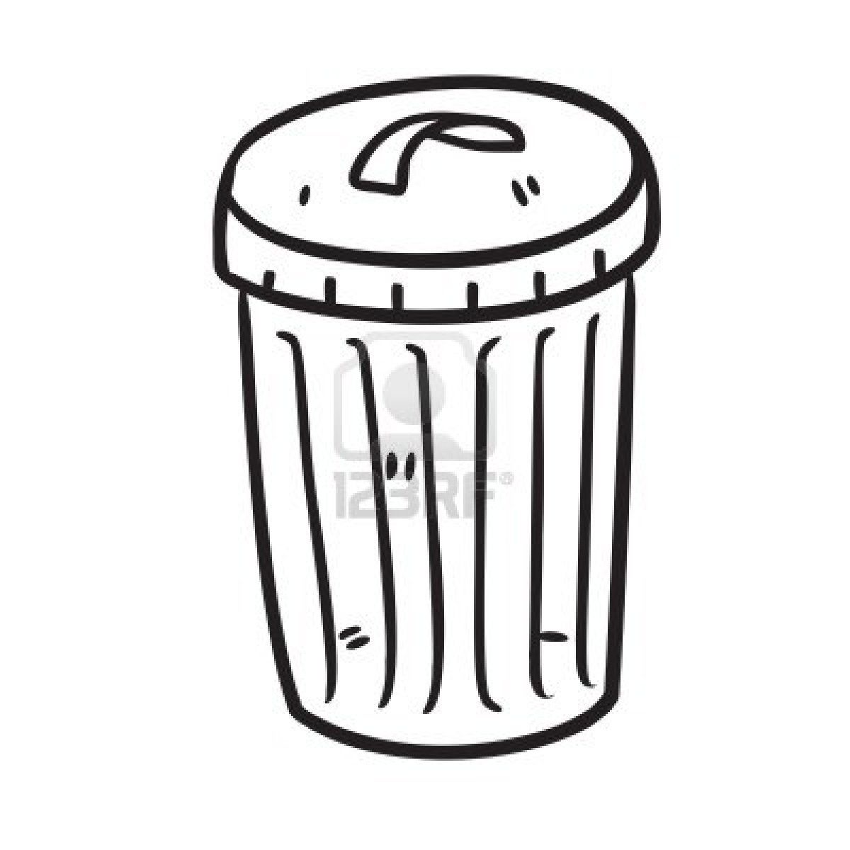 1200x1200 Stock Vector In Trash Cans Garbage Trucks Trash Bins