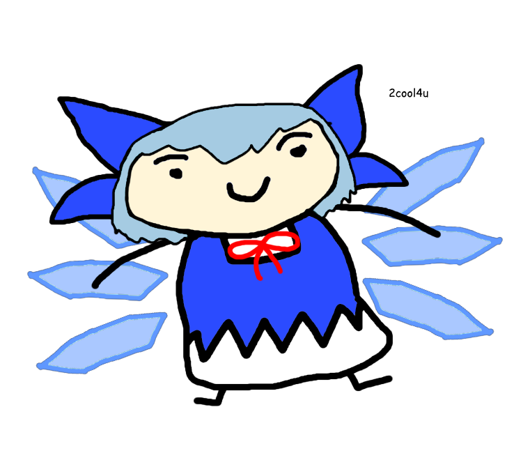 761x670 Day Cirno But My Drawing Skills Are Trash Touhou