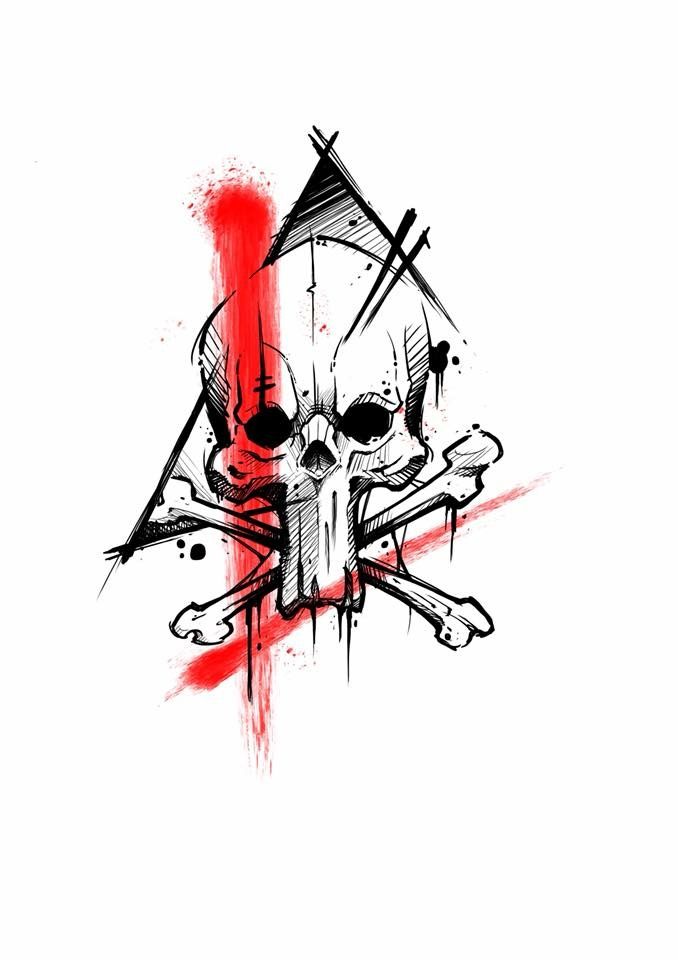 678x960 Art Tattoo Drawings, Trash Polka Tattoo