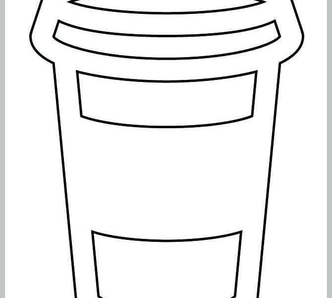 670x600 Coffee Mug Coloring