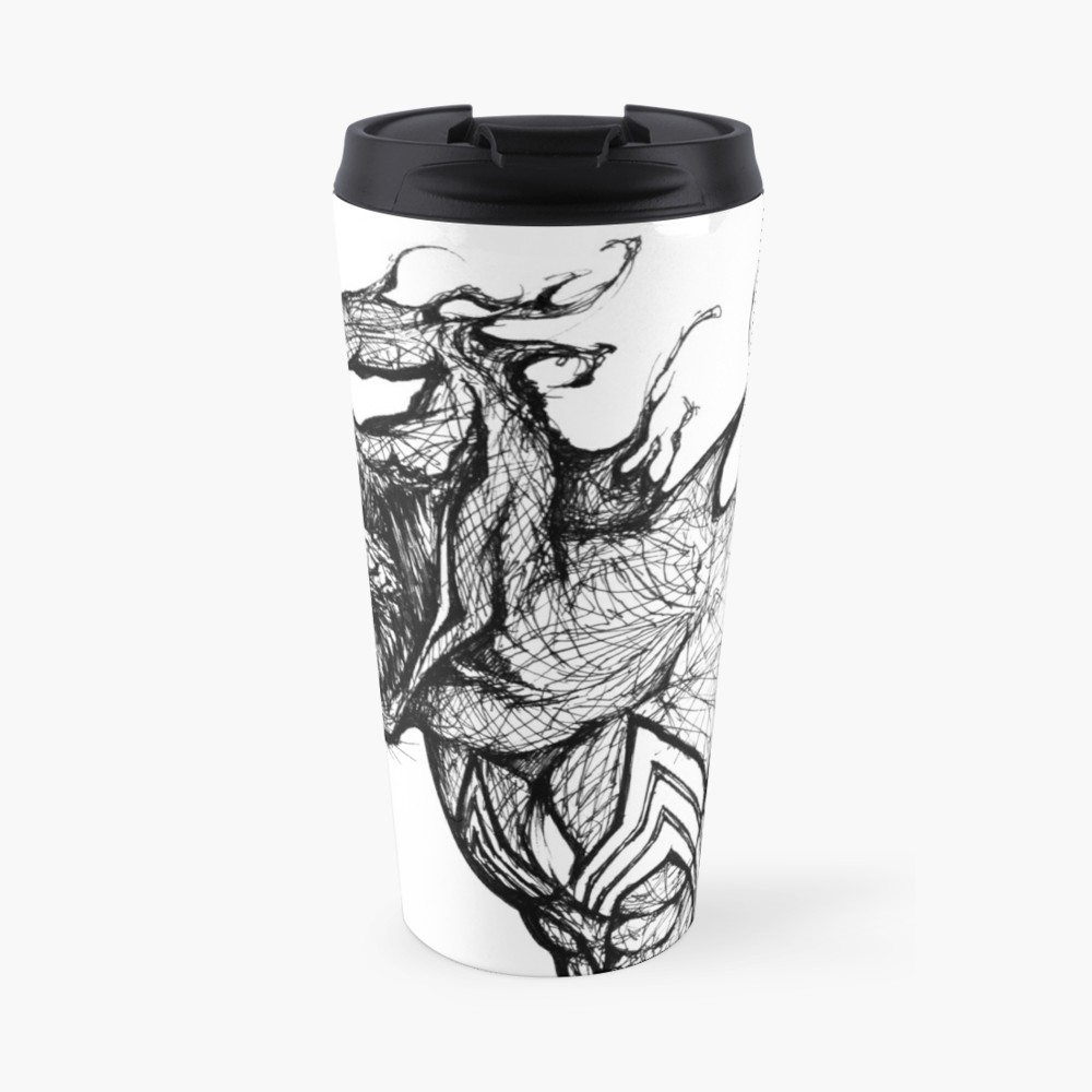 1000x1000 Venom Speed Drawing Travel Mug