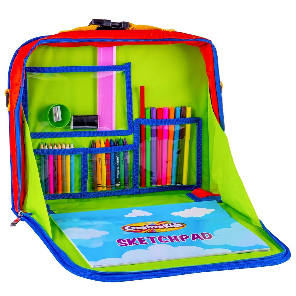 1000x1000 Creative Kids Travel Fun Desk Portable Car Seat Tray Organizer