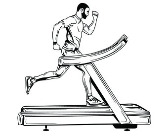 340x270 Treadmill Clip Art Etsy