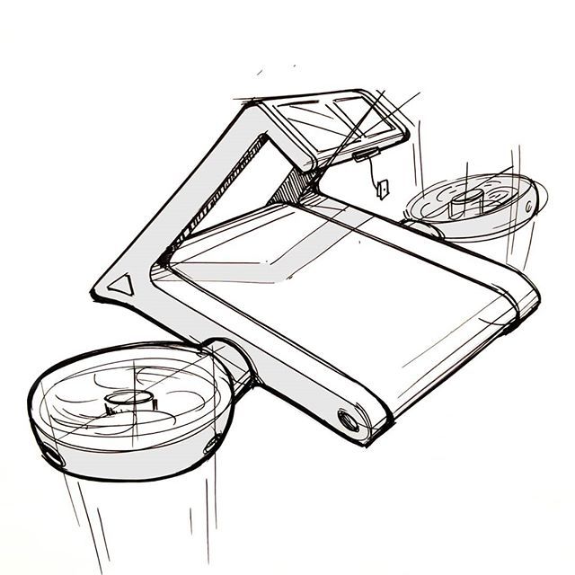 640x640 Treadmill Drawing Free Download