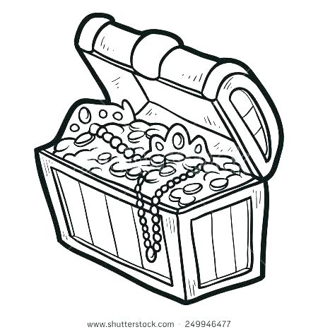 Treasure Box Drawing | Free download on ClipArtMag