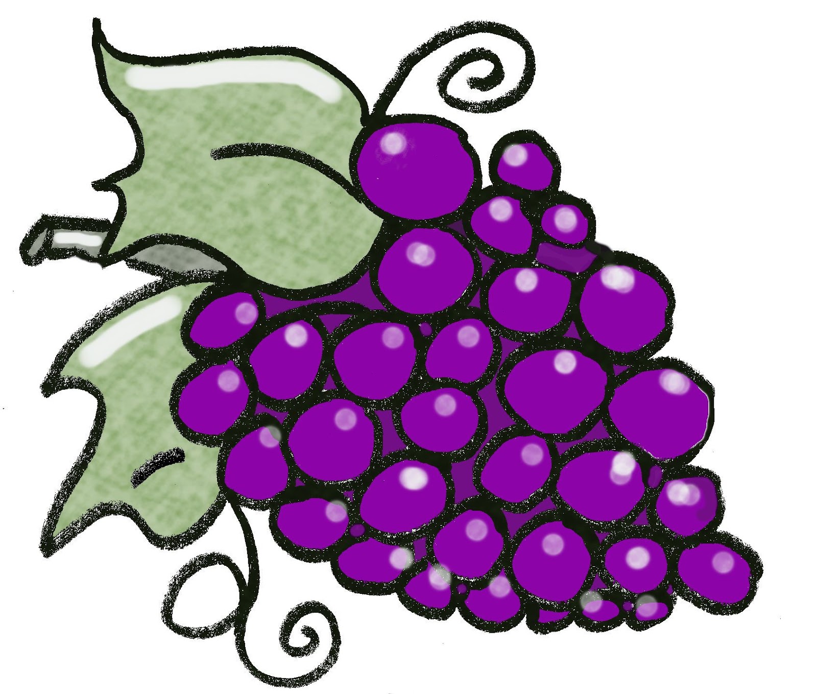 1600x1359 Treasure Box Drawing And Art For Jesus Grape Cluster