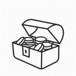 250x250 Treasure Chest Vector Png, Picture